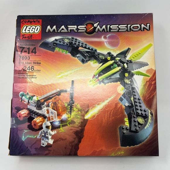 LEGO 7693 Mars Mission ETX Alien Strike Ages 7-14 Years - Picture 1 of 5